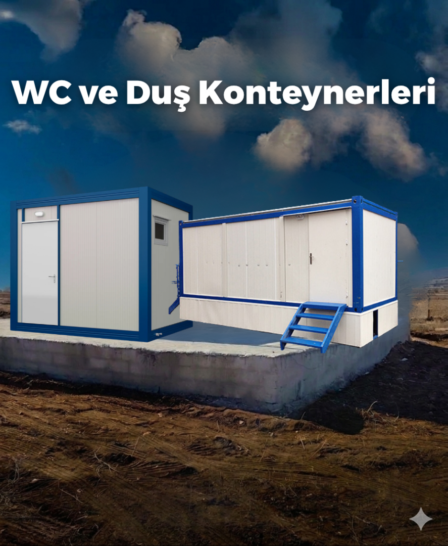 WC ve Duş Konteynerleri